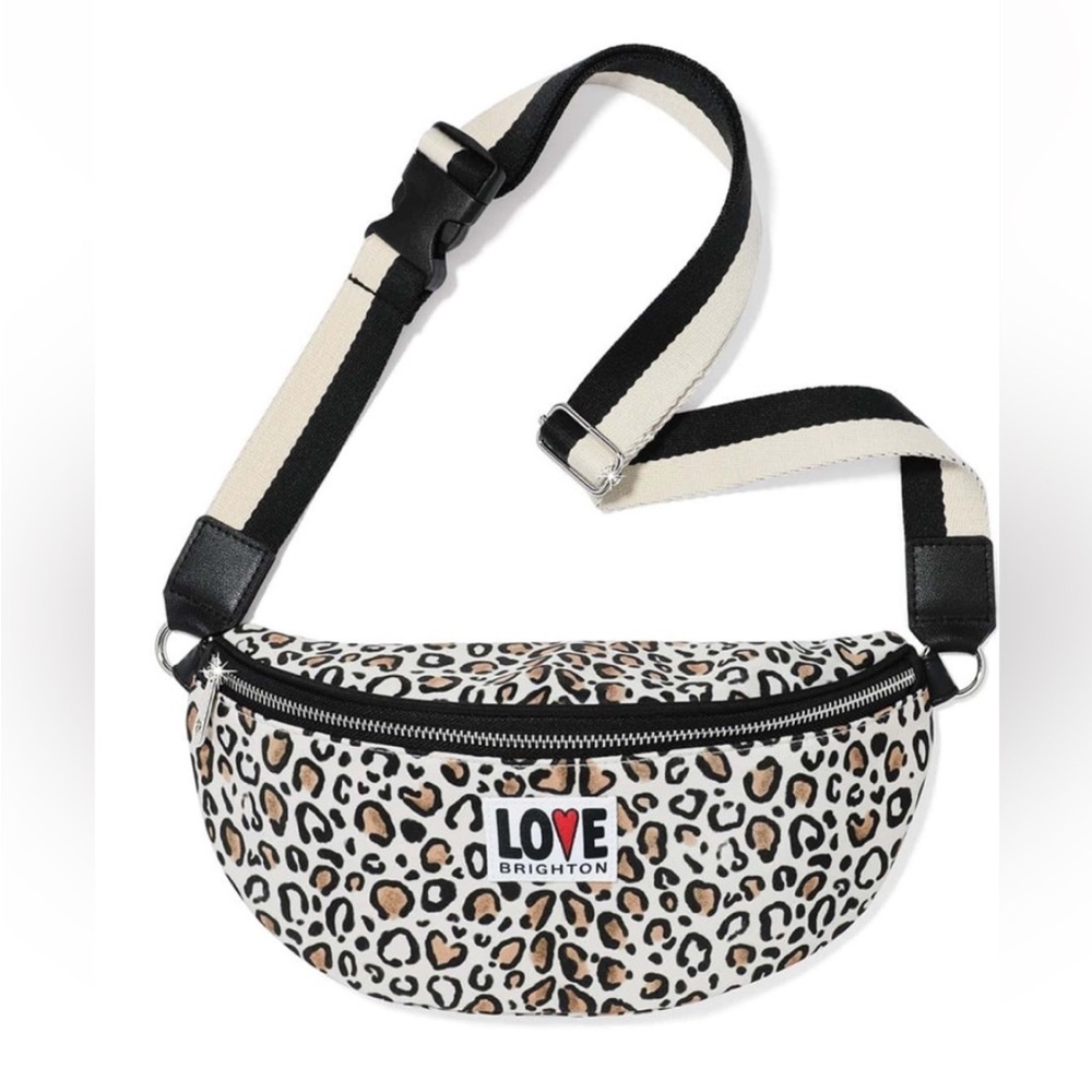 🐆 Love ❤️ Brighton Wild Cat Belt Bag 🖤🤎 New